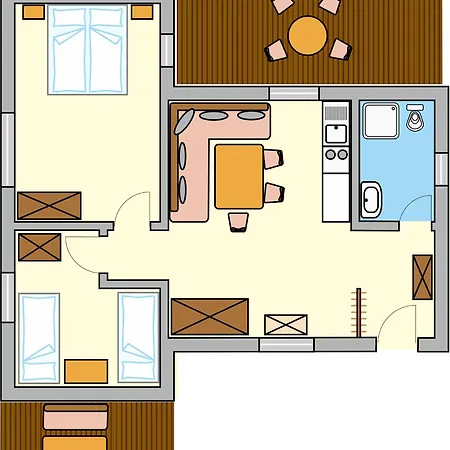 Ξενοδοχείο με διαμερίσματα Gartenhotel Rosenhof Bei Kitzbuehel 4*